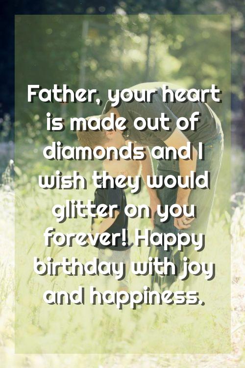 bday msg for papa